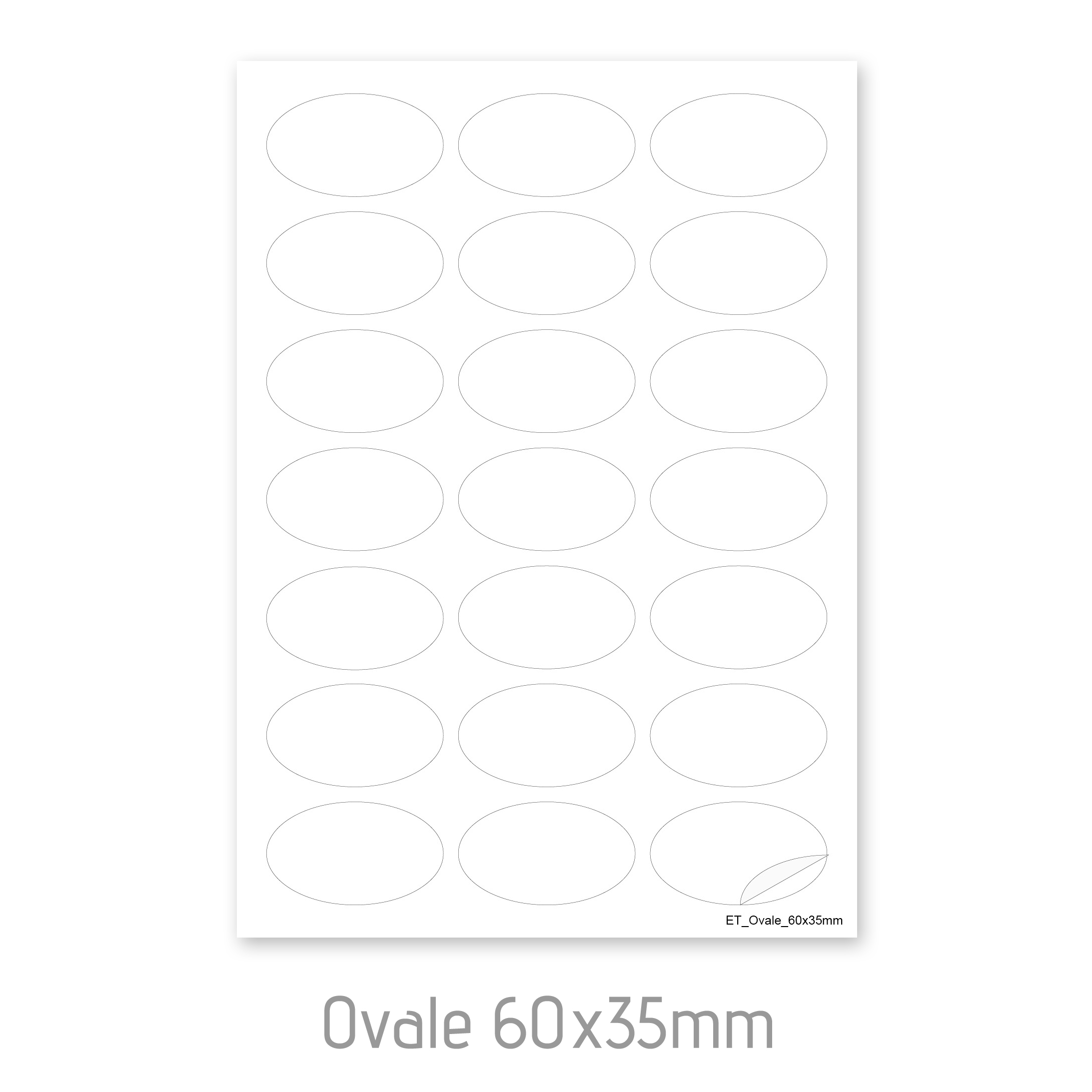 20 SHEETS CERCHIO Etichette Adesive Autoadesive Numerate Fogli Con - Foto 4
